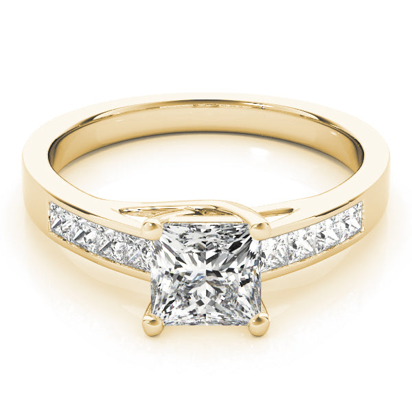 Square Trellis Diamond Engagement Ring · 1.35 ct tw