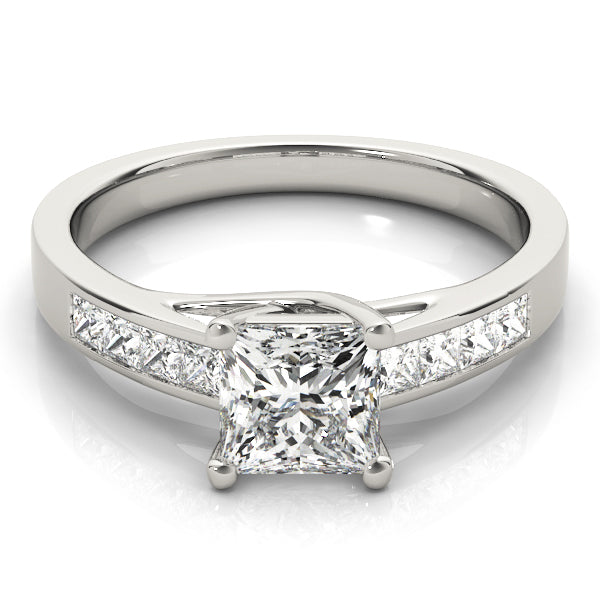 Square Trellis Diamond Engagement Ring · 1.00 ct tw