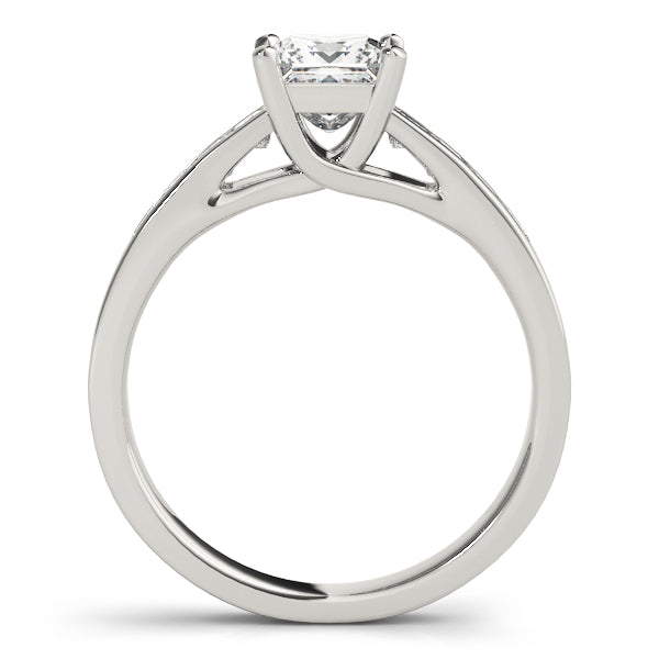 Square Trellis Diamond Engagement Ring · 1.00 ct tw