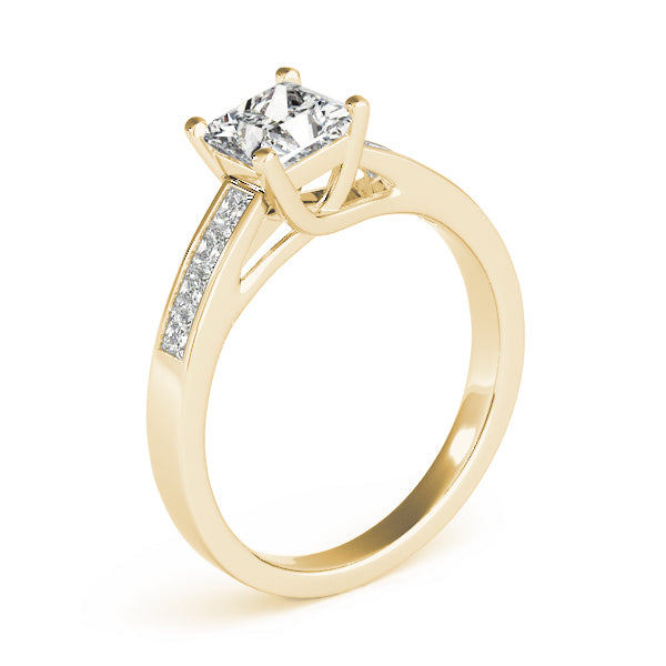 Square Trellis Diamond Engagement Ring · 2.15 ct tw