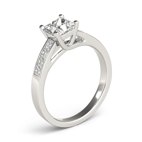 Square Trellis Diamond Engagement Ring · 2.15 ct tw