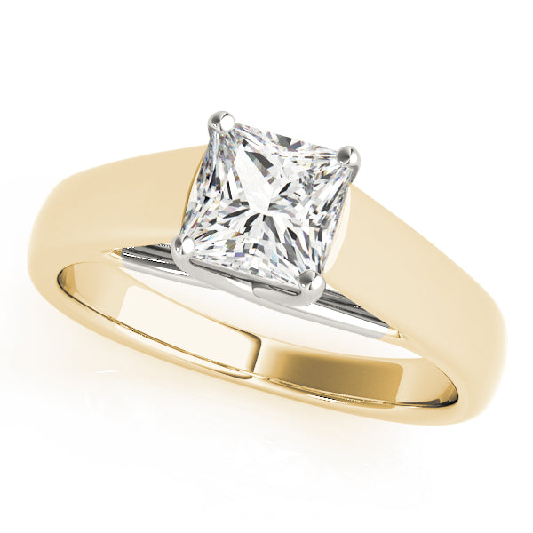 Square Trellis Diamond Engagement Ring · 0.75 ct tw
