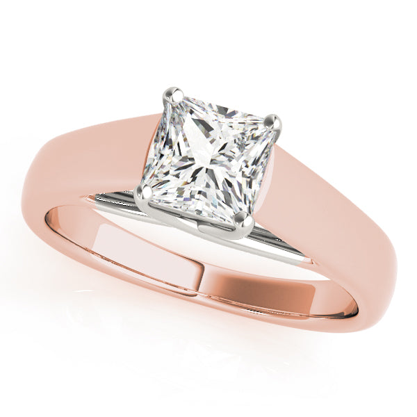 Square Trellis Diamond Engagement Ring · 0.75 ct tw