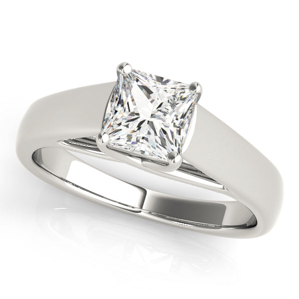 Square Trellis Diamond Engagement Ring · 0.75 ct tw