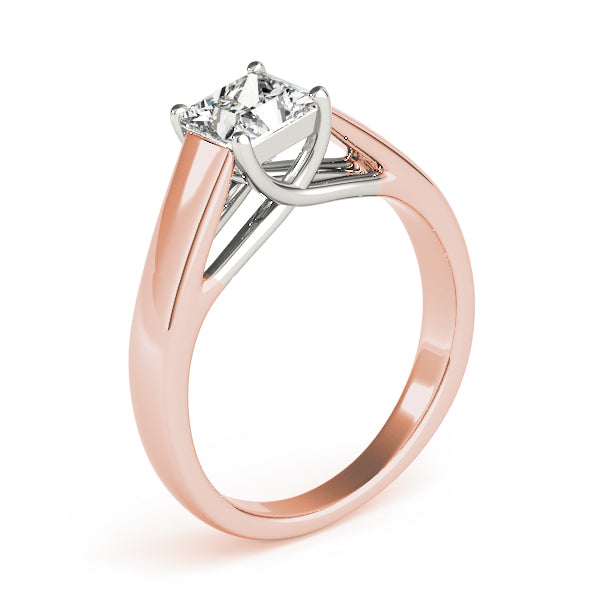 Square Trellis Diamond Engagement Ring · 0.75 ct tw