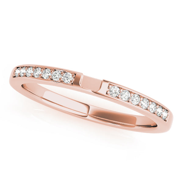 Prong Set Diamond Wedding Band · 0.09 ct tw