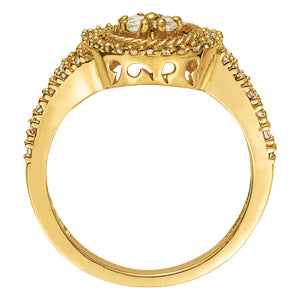 Diamond Cluster Fashion Ring · 0.41 ct tw