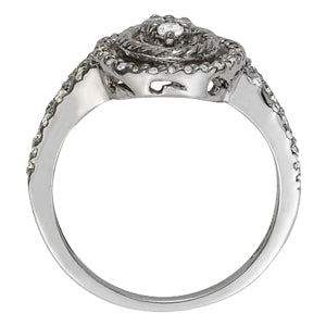 Diamond Cluster Fashion Ring · 0.39 ct tw