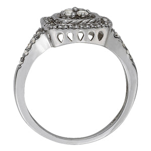 Diamond Cluster Fashion Ring · 0.30 ct tw