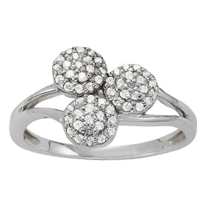 Diamond Cluster Fashion Ring · 0.28 ct tw