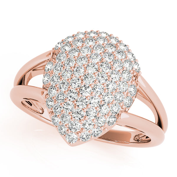 Diamond Cluster Fashion Ring · 0.54 ct tw