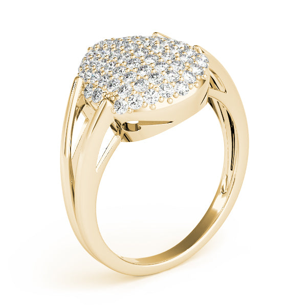 Diamond Cluster Fashion Ring · 0.54 ct tw