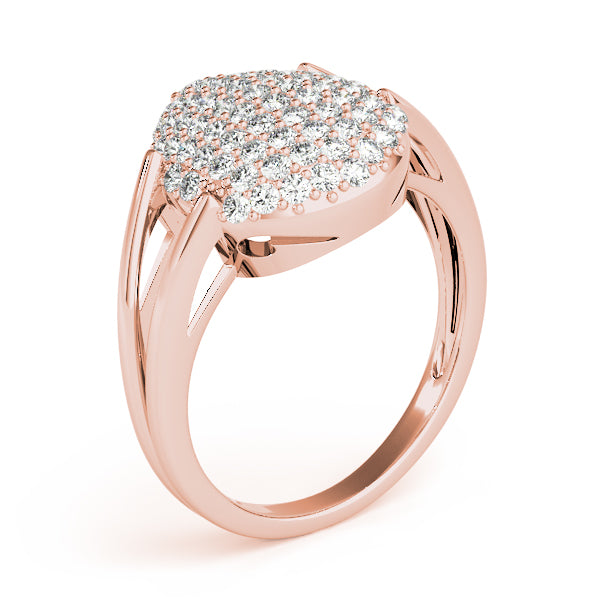 Diamond Cluster Fashion Ring · 0.54 ct tw