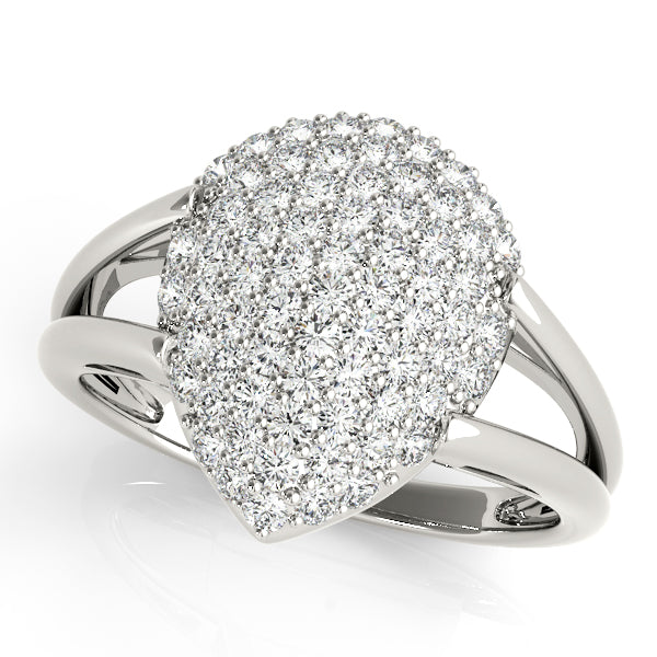 Diamond Cluster Fashion Ring · 0.54 ct tw
