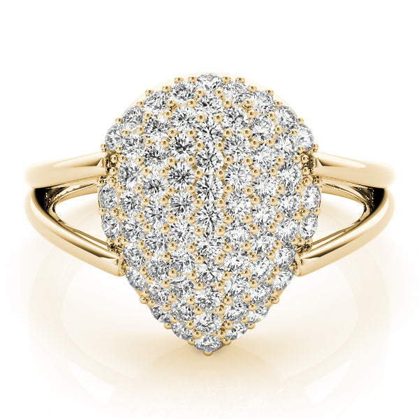 Diamond Cluster Fashion Ring · 0.54 ct tw