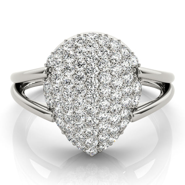 Diamond Cluster Fashion Ring · 0.54 ct tw