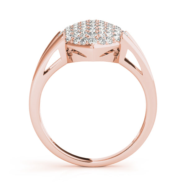 Diamond Cluster Fashion Ring · 0.54 ct tw