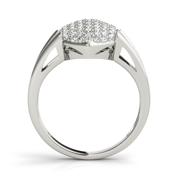 Diamond Cluster Fashion Ring · 0.54 ct tw