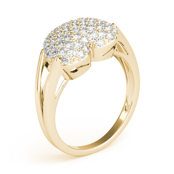Diamond Cluster Fashion Ring · 0.54 ct tw