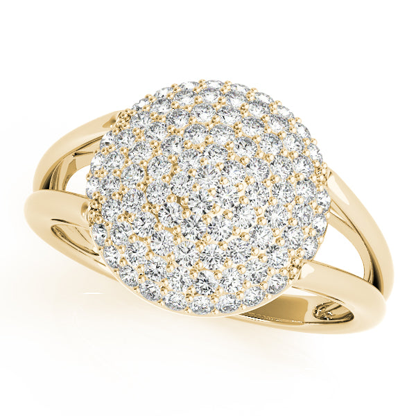 Diamond Cluster Fashion Ring · 0.54 ct tw