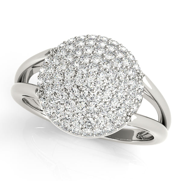 Diamond Cluster Fashion Ring · 0.54 ct tw