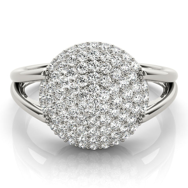 Diamond Cluster Fashion Ring · 0.54 ct tw