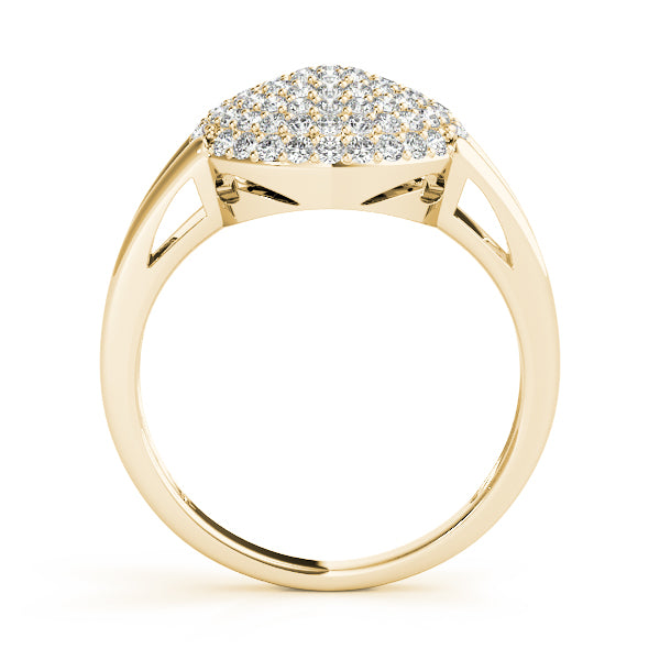 Diamond Cluster Fashion Ring · 0.54 ct tw