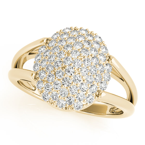 Diamond Cluster Fashion Ring · 0.54 ct tw