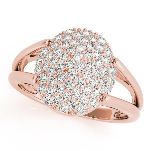 Diamond Cluster Fashion Ring · 0.54 ct tw