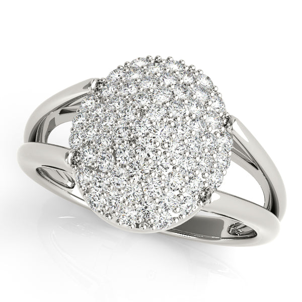 Diamond Cluster Fashion Ring · 0.54 ct tw