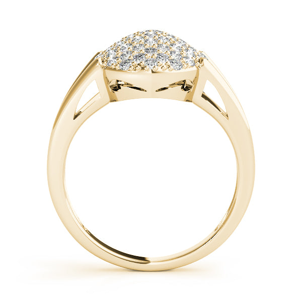 Diamond Cluster Fashion Ring · 0.54 ct tw