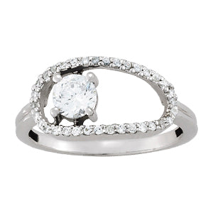Round Diamond Fashion Ring · 0.67 ct tw
