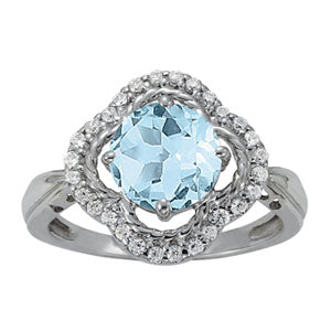 Round Gemstone Fashion Ring · 2.20 ct tw