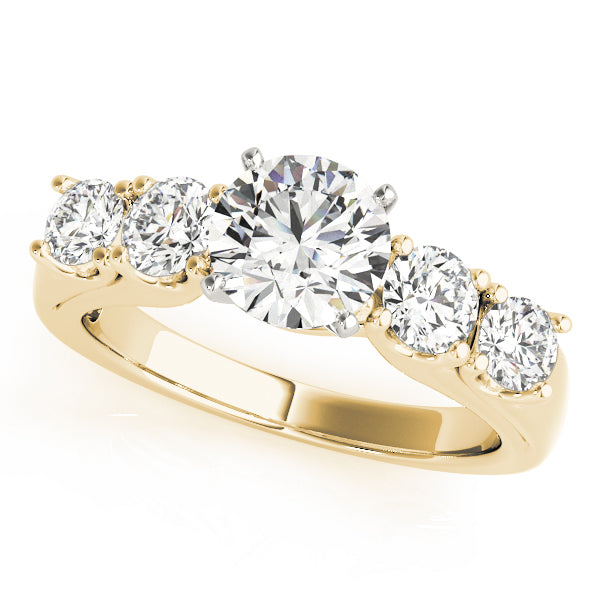Single Row Prong Set Diamond Engagement Ring · 0.80 ct tw