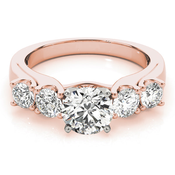 Single Row Prong Set Diamond Engagement Ring · 0.80 ct tw