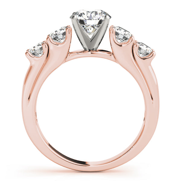 Single Row Prong Set Diamond Engagement Ring · 0.80 ct tw