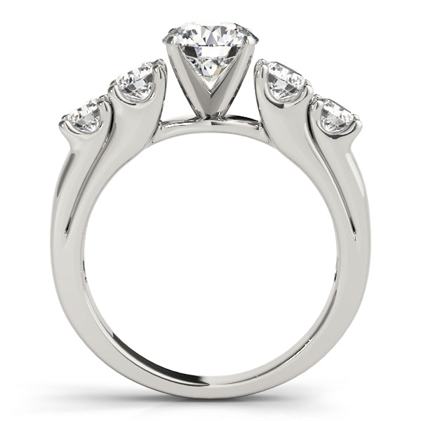 Single Row Prong Set Diamond Engagement Ring · 0.80 ct tw