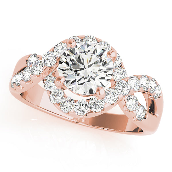Round Multi-Row Diamond Engagement Ring · 1.98 ct tw