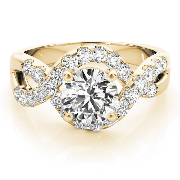 Round Multi-Row Diamond Engagement Ring · 1.98 ct tw