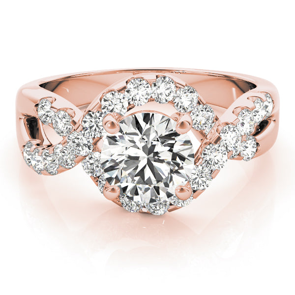 Round Multi-Row Diamond Engagement Ring · 1.98 ct tw