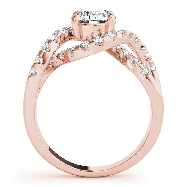 Round Multi-Row Diamond Engagement Ring · 1.98 ct tw