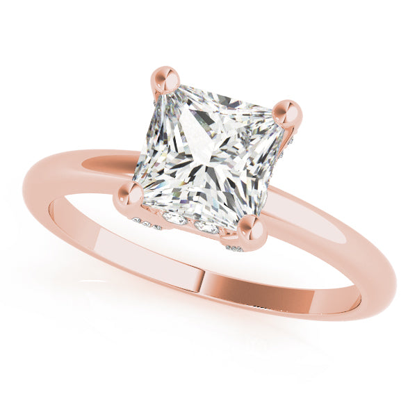 Square Princess Diamond Solitaire Engagement Ring · 1.45 ct tw