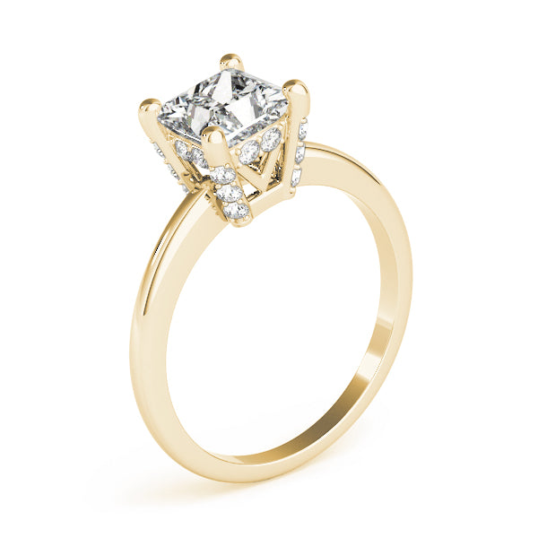Square Princess Diamond Solitaire Engagement Ring · 1.45 ct tw