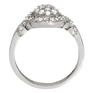 Diamond Cluster Fashion Ring · 0.47 ct tw