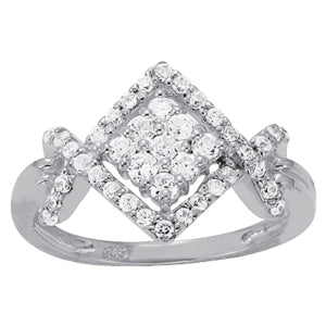 Diamond Cluster Fashion Ring · 0.42 ct tw