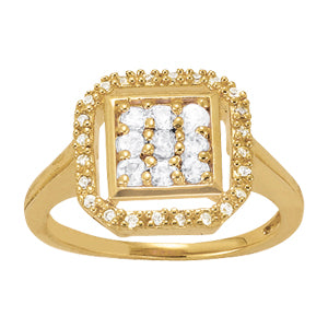 Diamond Cluster Fashion Ring · 0.39 ct tw