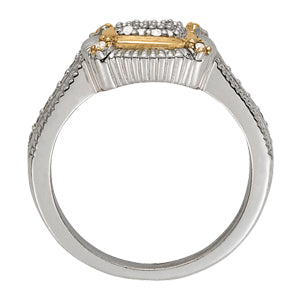 Diamond Cluster Fashion Ring · 0.25 ct tw