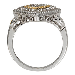 Diamond Cluster Fashion Ring · 0.33 ct tw