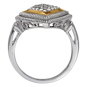 Diamond Cluster Fashion Ring · 0.25 ct tw
