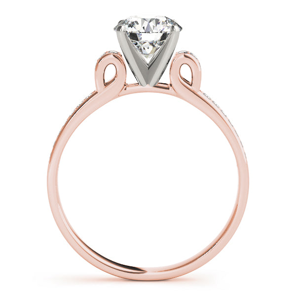 Single Row Prong Set Diamond Engagement Ring · 0.11 ct tw
